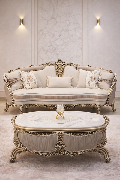 royal bloom sofa set collection