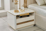 luxury Turkish bedroom set - modern gold accent design